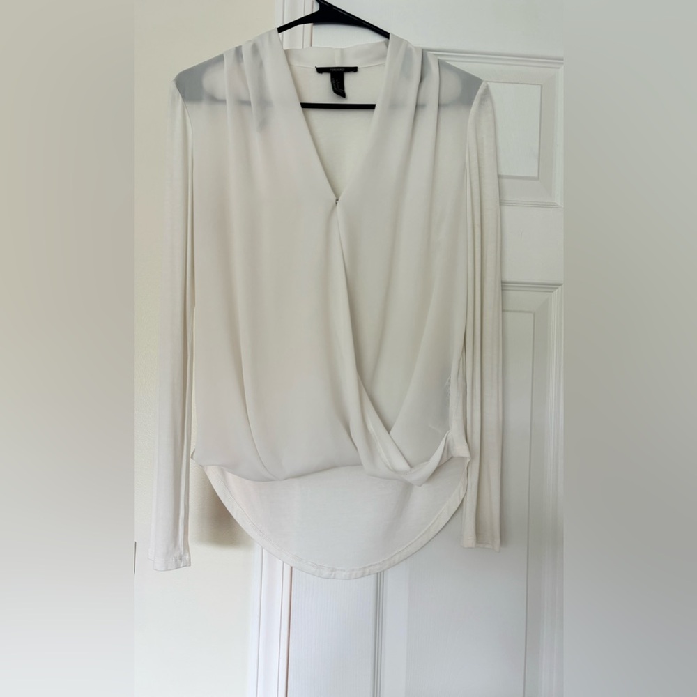White classy top